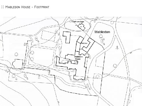 :: Footprint of Mabledon House